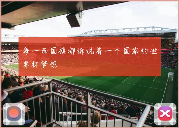 每一面国旗都诉说着一个国家的世界杯梦想